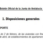 Licencias de Ocupación para alojamientos turísticos en Andalucía